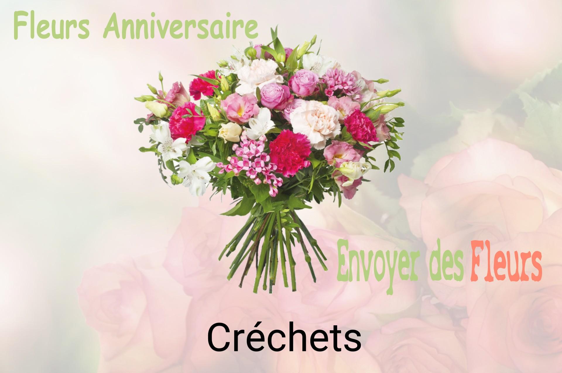 Bouquet de fleurs d’anniversaire livré à Créchets