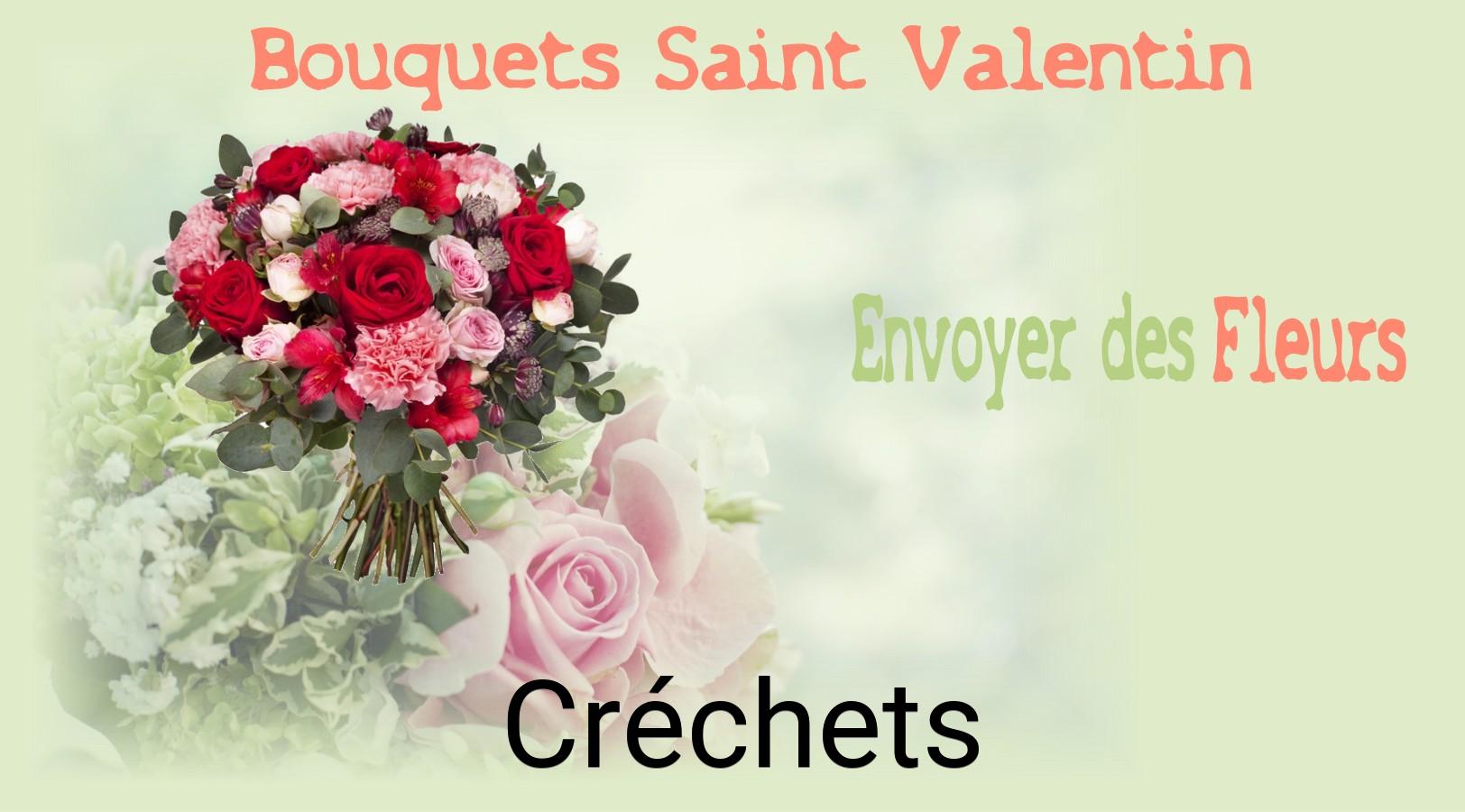 Roses de Saint-Valentin livrées à Créchets